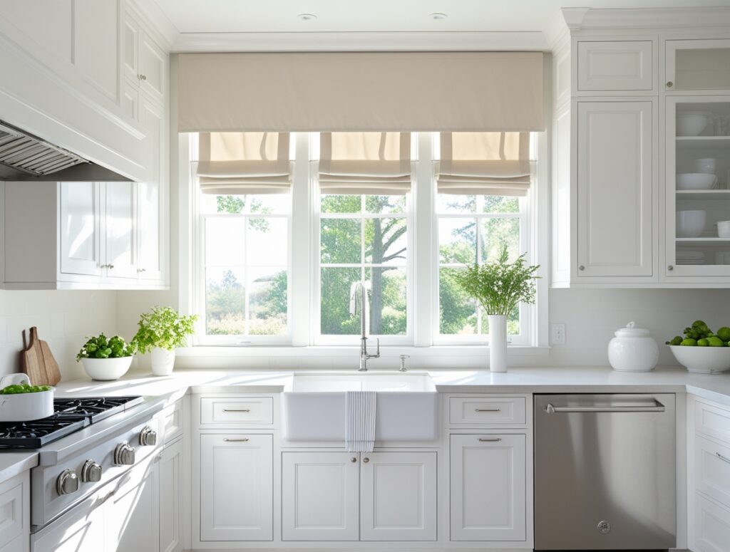 Transform Your Kitchen with Trendy Valance Ideas 2 kitchen window valance ideas