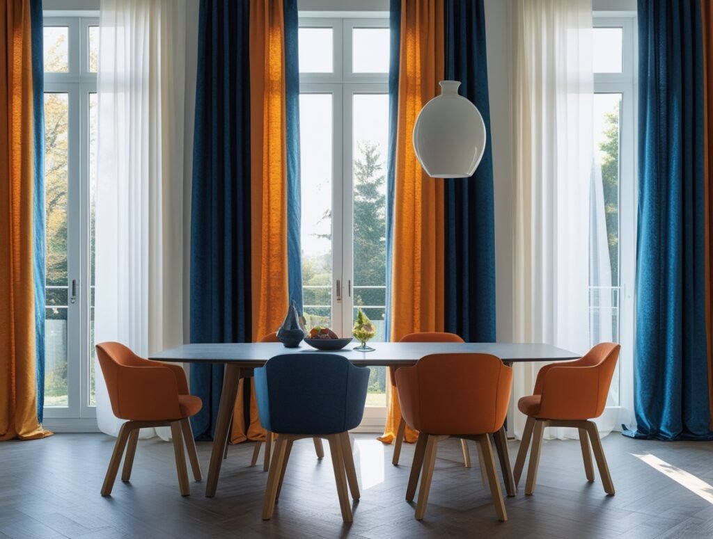 do the curtains match the drapes