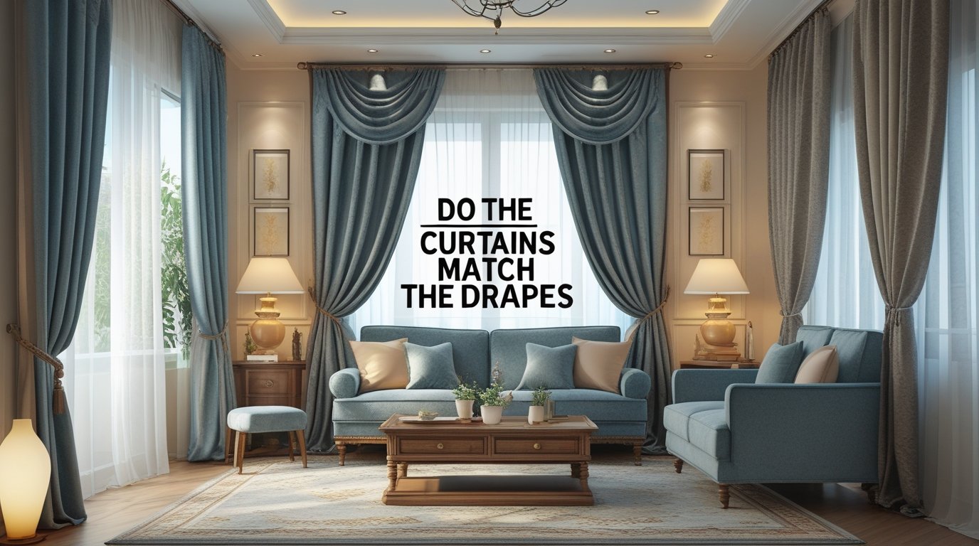Do the Curtains Match the Drapes
