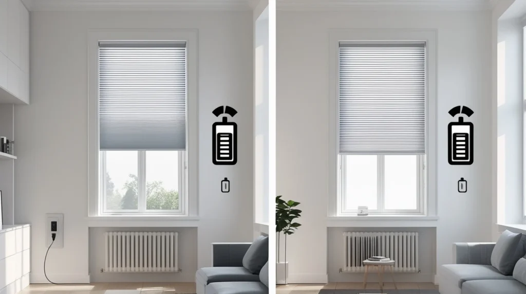 Comparing Options Electric vs Battery-Powered Motorized Blinds