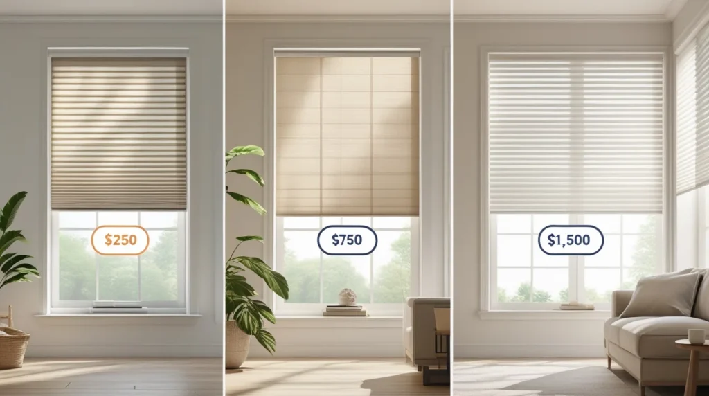 How Much Do Motorized Window Shades Cost on Average