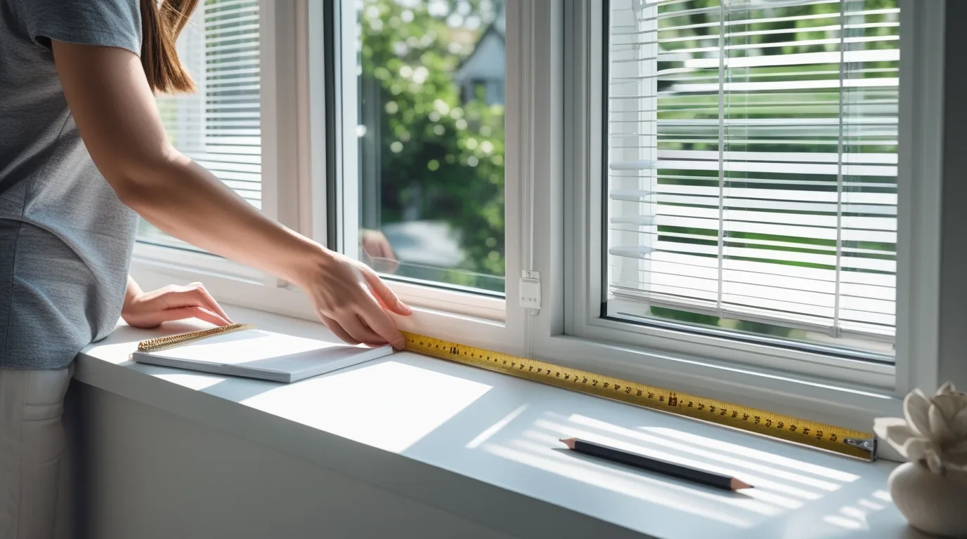 How to measure for window shades and blinds