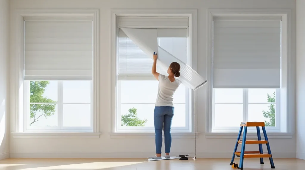 blinds removal from windows