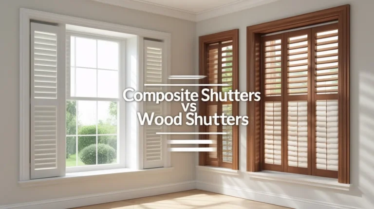 Composite Shutters vs Wood Shutters